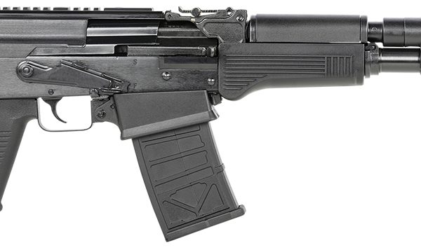 JTS Shotgun M12AK M12AK  12 Gauge Semi-Auto 3" 5+1 (2.75")  18.70" Chrome-Lined Steel Barrel, Picatinny Rail, Synthetic Fixed Stock, Rem Choke Compatible, Optics Ready Includes 2 Magazines