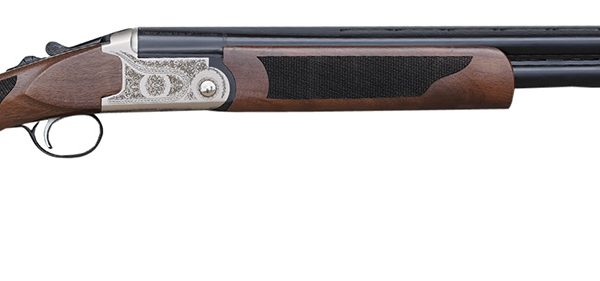 Pointer KAR1228 Acrius  12 Gauge 3" 2rd 28" Black O/U Barrel, Nickel Engraved Metal Finish, Turkish Walnut Stock Includes 5 Chokes