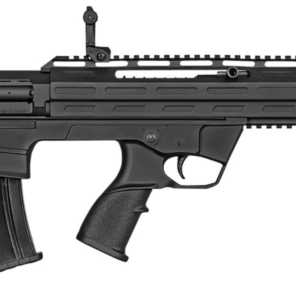 Tokarev USA 21000105 TBP  12 Gauge Semi-Auto 3" 5+1 18.50" Black Steel Barrel, Black Receiver w/Picatinny Rail, Black Bullpup Synthetic Stock