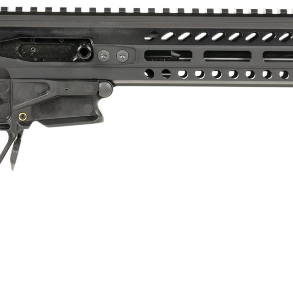 Patriot Ordnance Factory 01837 Rebel  22 LR 8" Barrel w/Faux Suppressor, Black Anodized Upper Receiver/Polymer Lower, 7" M-LOK Free-Float Handguard, QD Endcap, MFT Grips, Accepts 10/22 Magazines