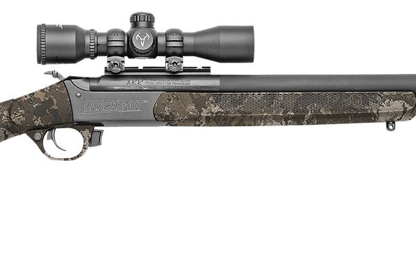 Traditions CRX6-2200625 Crackshot XBR Package 22 Cal/27 Long Cal 16.50"-20" Blued Barrel/Rec, Veil Wideland Stock Includes Two Barrels, 4x32 Scope, Three Firebolt Arrows