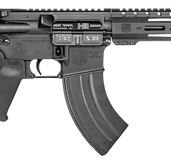 Diamondback DB1915O001 DB15  7.62x39mm 28+1 10", Black, Carbon Lower, 9" M-LOK Handguard, Padded Buffer Tube, Magpul Grip