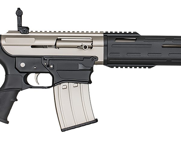 SDS Imports 21000102 TAR 12MP  12 Gauge 3" 5rd 18.50" Nickel Marine Benelli/Mobil Polymer Stock