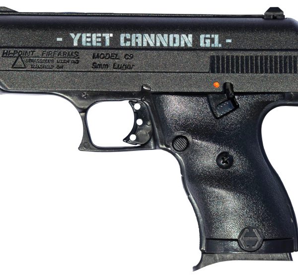 9mm 3.5" Black As-Po lymer YEET CANNON G1