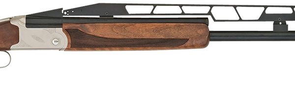 TriStar 35414 TT-15A Unsingle USA 12 Gauge 1rd 2.75" 34" Adjustable Rib Barrel Silver Rec Walnut Fixed with Adjustable Comb Stock Right Hand (Full Size) Includes 3 Extended MobilChoke