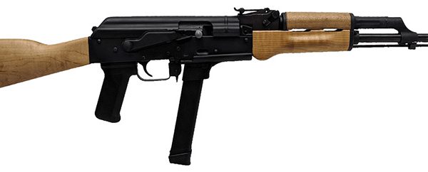 WASR-M 9mm 17.5" Blk Prk Glock mag 33r