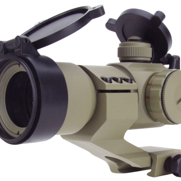 TacFire RD004T 1x30 Dual Illuminated Red/Green Dot Sight Tan 1 x 30 mm 2 MOA Dot