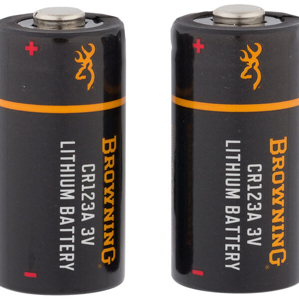 Browning 3742000 CR123A Lithium Batteries  3 Volt 1 (2 PK)