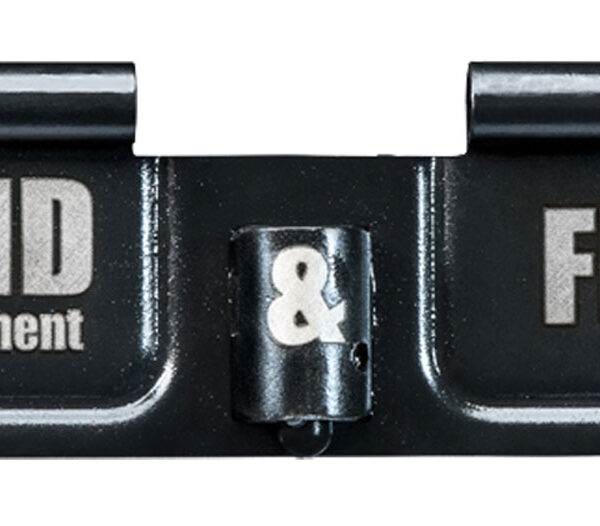 Phase 5 Weapon Systems EPCSTAND Ejection Port Door  AR-15 Black Parkerized Steel 3.10" Engraved "Stand & Fight"