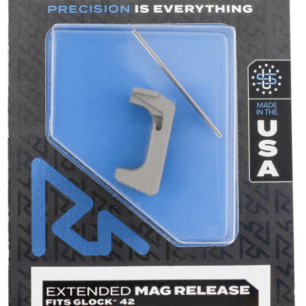 Rival Arms RA72S001D Magazine Release Extended Dark Gray Aluminum for Sig P320
