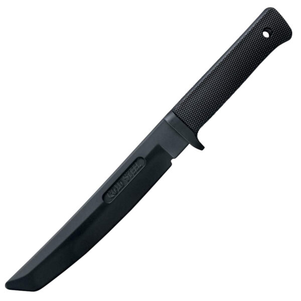 Cold Steel CS-92R13RT Recon Rubber Trainer 7" Fixed Tanto Plain Black Santoprene