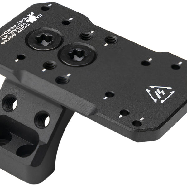 Strike Industries STRIKEASMOM ASM Ring Cap Multi-Optic Mount System  Black Anodized
