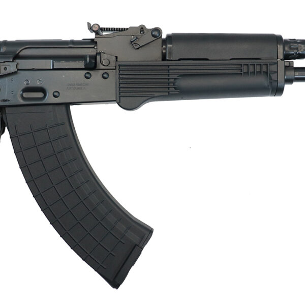 Pioneer Arms AK0031FTP Hellpup  7.62x39mm 30+1 11.73" Black Threaded Barrel, Polymer Handguard, Black Polymer Grip, Side Mounted Optics Rail