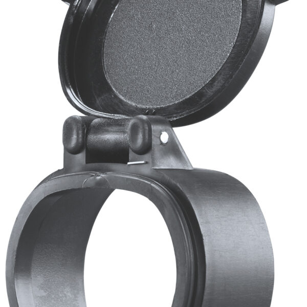 Butler Creek 30110 Flip-Open Objective Scope Cover 39.10x34mm Obj. Size 11 Black Polymer