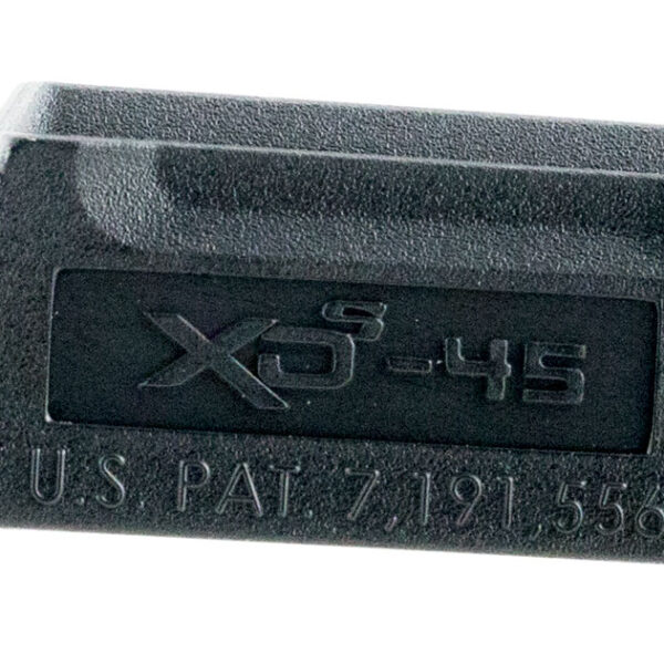 Springfield Armory XDS5001M Backstrap Sleeve  made of Polymer with Black Finish & 1 Piece Design for 45 ACP Springfield XD-S with #1 Backstrap & 3.30"-4" Barrel