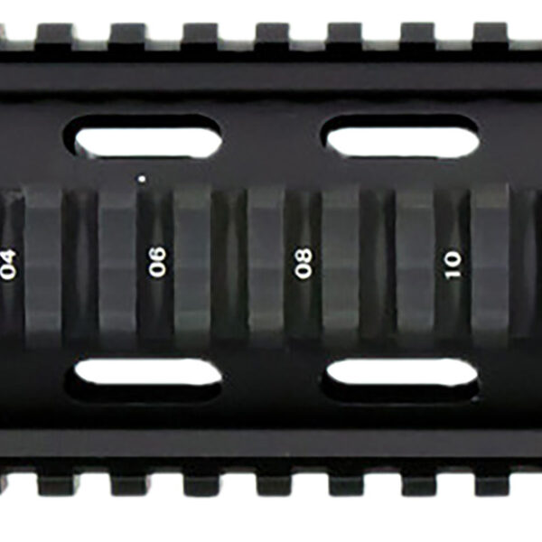 Aim Sports MT021 M4 Handguard 6" Carbine Style Made of Aluminum with Black Anodized Finish & Quad Rail