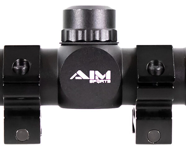 Aim Sports JTM432B Tactical Compact Black Anodized 4x 32mm 1" Tube Mil-Dot Reticle